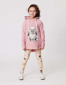 Girls Hoodie: Kissed - Bella Bunny Hood