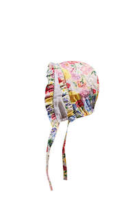 Baby Girl Sale: Milky Summer Floral Baby Hat