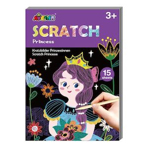 Under 30: Avenir Scratch Book - Princess