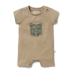 Wilson & Frenchy Leo Lion Organic Boyleg Growsuit