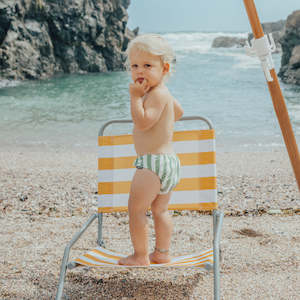 Crywolf - Reusable Swim Nappy - Coastal Stripe