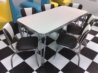 Furniture: Table rectangle 30 x 60 - tables - american retro furniture