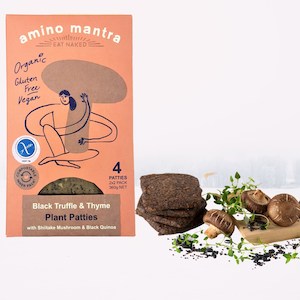 Black Truffle & Thyme Plant Patties