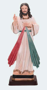 Christian: Divine Mercy Statue - 33 cm Catholic Figurine