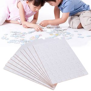 6x Sets Sublimation Jigsaw Puzzle Blanks for Heat Transfer