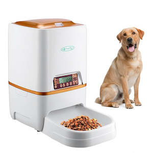 Gadgets: Automatic Pet Feeder - For Dry Food, 6L Capacity, Voice Record, Adjust Serving