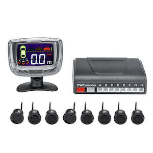 8 Ultrasonic Sensor Parking System