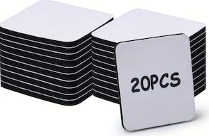 Sublimation Coasters MDF Blanks x20