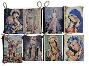 Cultural: Tapestry Rosary Purse