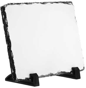 Sublimation Stone Blank Slate Photo Frame - 15 x 19.5cm