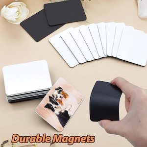 Sublimation Fridge Magnet Blanks x10