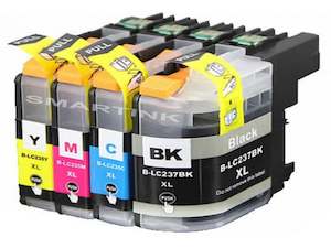 Cartridge Brother: DCPJ4120DW  LC235 LC 237 Brother Ink Cartridges Whole Set Latest Chip *5