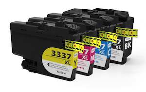 Brother LC3337 K+C+M+Y ink cartridge for MFCJ5945DW MFCJ6945DW