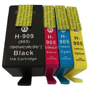 Cartridge Hp: HP905XL Ink Cartridge (BK+Y+C+M) Premium A+ Full Set compatible (V9)