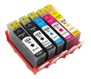 Cartridge Hp: HP 564XL Cartridges x 5