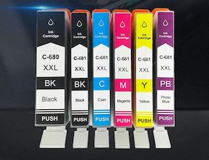 Canon Comp. Ink Cartridges PGI-680XXL CLI-681XXL Set for TS8360 TS9160