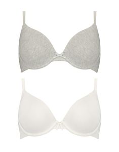 Woolworths: Padded Cotton T-shirt Bras 2 Pack