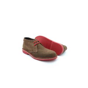 Men's Desert Boot Pinotage Red