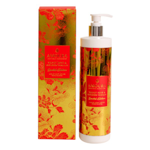 Amoura Body Lotion - Velvet Rose & Golden Vanilla 490ml