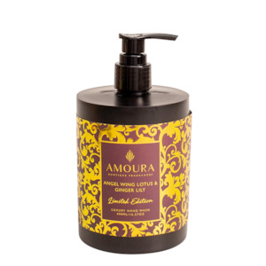 Amoura Hand Wash - Angel Wing Lotus & Ginger Lily 490ml