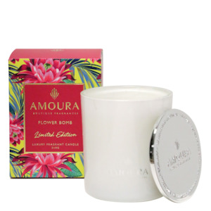 Flower Bomb: AMOURA LUXURY CANDLE - FLOWER BOMB 310G