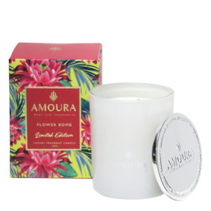 AMOURA LUXURY CANDLE - FLOWER BOMB 100G