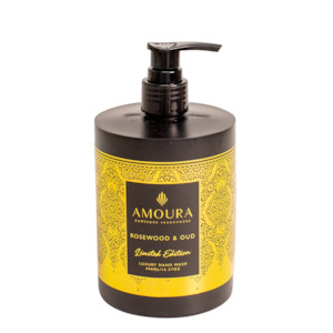 Amoura Hand Wash - Rosewood & Oud 490ml