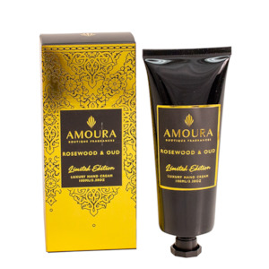 AMOURA HAND CREAM - ROSEWOOD & OUD 100ML