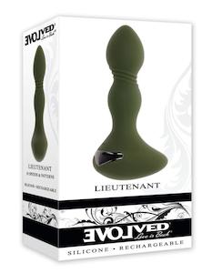 Evolved Lieutenant Vibrating Butt Plug