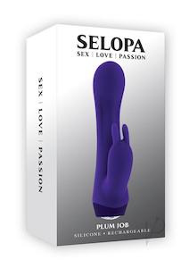 Selopa Plum Job Rabbit Vibrator