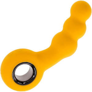 Gender X Bumble Vibrating Beaded Anal Probe