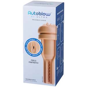 Autolow AI Ultra Reusable Sleeve Vagina Beige