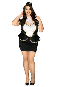 JSY Airline Stewardess Plus Size P81110