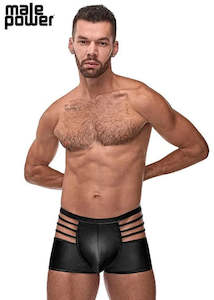 Male Power Cage Matte Black Short Black XL - 121261