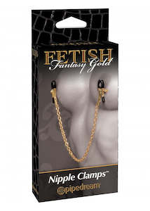 Pipedream Gold Nipple Clamps