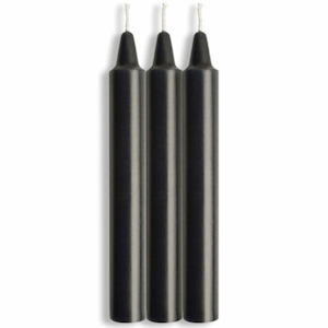 Cafe: Lacire Drip Pillar Candles Black