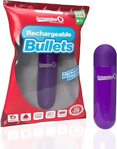 Screaming O Rechargeable Bullet Purple