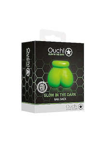 Ouch Glow in Dark Ball Sack