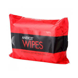 Aneros Antibacterial Sex Toy and Body Wipes - 25 Pack