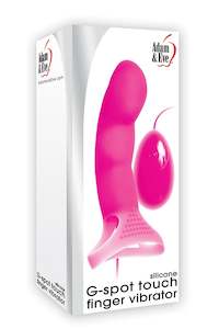 Adam & Eve G Spot Touch Silicone Finger Vibe