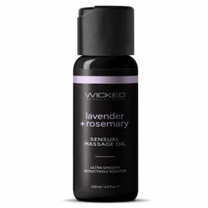 Wicked Lavender + Rosemary Massage Oil 120ml