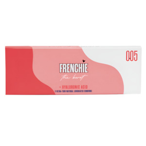 Cafe: Frenchie The Beret Condom 0.05mm With Hyaluronic Acid - 3 Pack