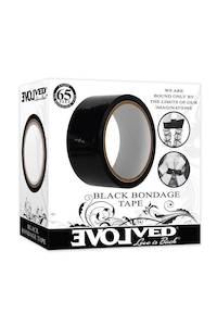 Cafe: Evolved Bondage Tape 65 Foot Black