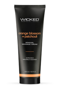 Wicked Orange Blossom and Patchouli Massage Cream 120ml