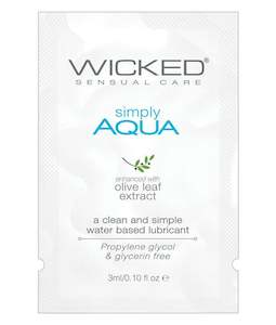 Wicked Simply Aqua Jelle Sachet 3ml