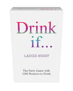 Cafe: Drink if... Ladies Night Party Game