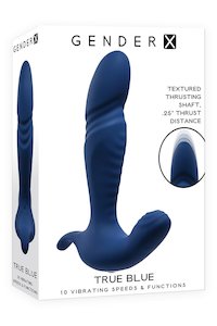 Gender X True Blue Thrusting Prostate Vibe