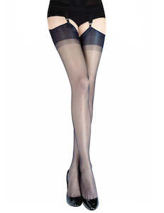 Oh Yeah Black stockings one size