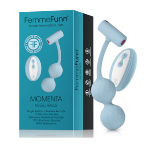 Femme Funn Momenta Kegel Balls Blue