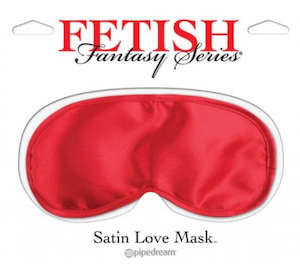 Fetish Fantasy Satin Love Mask - Red